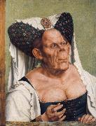 Quentin Massys Portrait of a Grotesque Old Woman oil painting